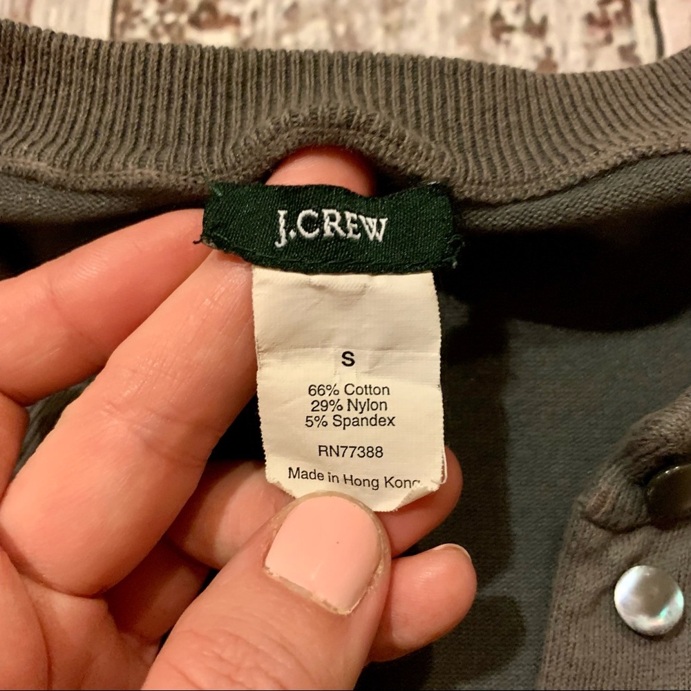 J.Crew Jackie Cardigan - Gray - Picture 4 of 11